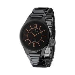 Titan Edge Ceramic White Dial Analog Ceramic Strap watch for Men-NS1696QC04/NT1696QC04 - Thumbnail 12