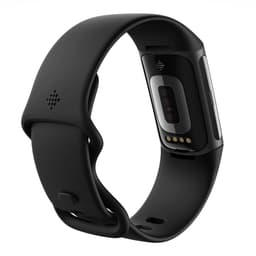 Fitbit Charge 6, Obsidian/Black Aluminum - Thumbnail 3