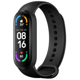 Xiaomi Mi Smart Band 6 - 1.56'' (3.96 cm) Large AMOLED Color Display, 2 Week Battery Life, 30 Fitness Mode, 5 ATM, SpO2, HR, Sleep Monitoring, Women's Health Tracking, Alarm, Music Control (Black) - Thumbnail 1