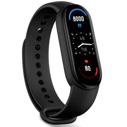 Xiaomi Mi Smart Band 6 - 1.56'' (3.96 cm) Large AMOLED Color Display, 2 Week Battery Life, 30 Fitness Mode, 5 ATM, SpO2, HR, Sleep Monitoring, Women's Health Tracking, Alarm, Music Control (Black) - Thumbnail 3
