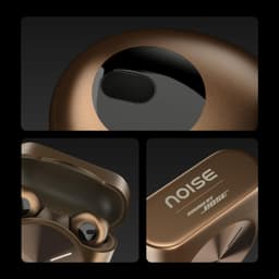 Noise Master Buds, Sound by Bose in-Ear Bluetooth Earbuds, Up to 49dB Adaptive ANC, LHDC 5.0, Immersive Spatial Audio, 44H Playtime with 6 mic ENC, Dual Pairing, IPX5 Ear Buds TWS (Espresso Bronze) - Thumbnail 12