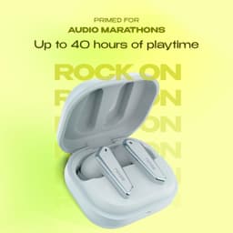 Noise Buds N1 Truly Wireless Earbuds with Chrome Finish, 40H of Playtime, Quad Mic with ENC, Ultra Low Latency Gaming (Up to 40 Ms), Instacharge(10 Min=120 Min), Bluetooth V5.3(Ice Blue) - Thumbnail 4