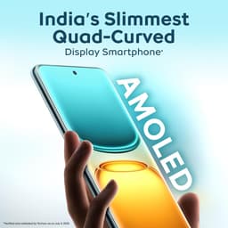 iQOO Z10R 5G (Aquamarine, 8GB RAM, 256GB Storage) | 32MP 4K Selfie Camera | Quad-Curved AMOLED Display | Dimensity 7400 Processor with 750K+ AnTuTu - Thumbnail 4