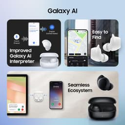 Samsung Galaxy Buds Core (Black) Galaxy AI Enabled in-Ear TWS with ANC | Enriched Bass | 6 Mic Setup | IP54 | 35hrs Battery | Touch Controls - Thumbnail 5