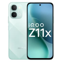 iQOO Z11x 5G (Prismatic Green, 8GB RAM, 128 GB Storage) | Dimensity 7400-Turbo Processor | 7200 mAh Battery | 4K Video Recording Front &amp; Back | IP68 &amp; IP69+ | Powered by OriginOS 6 - Thumbnail 1