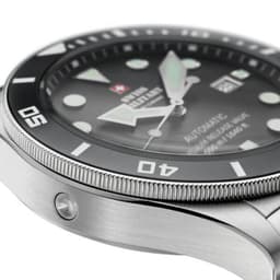Swiss Military by Chrono Black Dial Swiss Made Watch for Men - SMA34075.04 - Thumbnail 2