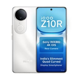 iQOO Z10R 5G (Aquamarine, 8GB RAM, 256GB Storage) | 32MP 4K Selfie Camera | Quad-Curved AMOLED Display | Dimensity 7400 Processor with 750K+ AnTuTu - Thumbnail 9