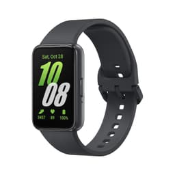 Samsung Galaxy Fit3 Light and Sleek Fitness Band, 13 Days Battery, 100+ Exercises and Sleep Tracking, Dark Gray (Black) - Thumbnail 1