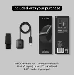 WHOOP One – 12-Month Membership – 5.0 Health and Fitness Wearable – 24/7 Activity Tracker with VO2 Max, Sleep Tracking, Personalized Coaching, Menstrual Cycle Insights – 14+ Days Battery Life - Thumbnail 8