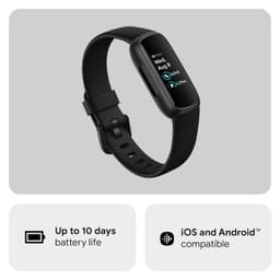Fitbit Inspire 3 Health &amp; Fitness Tracker (Midnight Zen/Black) with 6-Month Premium Membership - Thumbnail 2