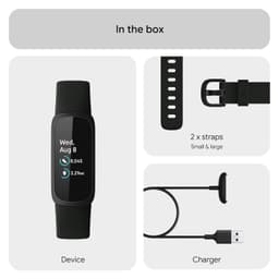 Fitbit Inspire 3 Health &amp; Fitness Tracker (Midnight Zen/Black) with 6-Month Premium Membership - Thumbnail 7
