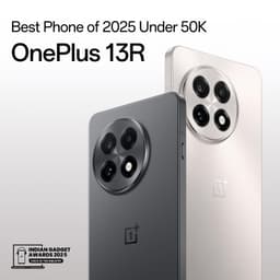 OnePlus 13R| Smarter with OnePlus AI (12GB RAM, 256GB Storage Nebula Noir) - Thumbnail 6