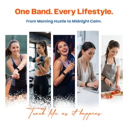 Maxelon Maxfit Smart Fitness Band with Upto 40 Days Battery Life, 130+ Sports Modes, Advanced Health Tracking, Stress, Sleep, Smart Notifications – Black - Thumbnail 7