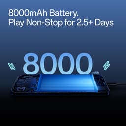 OnePlus Nord CE6 | 8GB+128GB | Pitch Black | Snapdragon 7s Gen 4 | Segment's Fastest Touch Response | 8000mAh Battery | 144Hz 1.5K AMOLED Display | 50MP Main + 32MP Selfie 4K Cameras | IP66,68,69,69K - Thumbnail 6