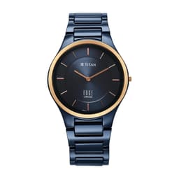 Titan Edge Ceramic White Dial Analog Ceramic Strap watch for Men-NS1696QC04/NT1696QC04 - Thumbnail 10