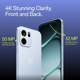 OnePlus Nord CE6 | 8GB+128GB | Pitch Black | Snapdragon 7s Gen 4 | Segment's Fastest Touch Response | 8000mAh Battery | 144Hz 1.5K AMOLED Display | 50MP Main + 32MP Selfie 4K Cameras | IP66,68,69,69K - Thumbnail 8