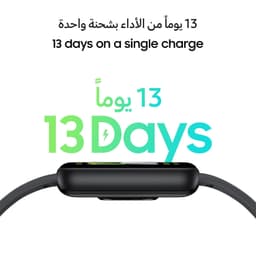 Samsung Galaxy Fit3 Light and Sleek Fitness Band, 13 Days Battery, 100+ Exercises and Sleep Tracking, Dark Gray (Black) - Thumbnail 3