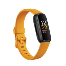 Fitbit Inspire 3 Health &amp; Fitness Tracker (Morning Glow/Black) with 6-Month Premium Membership - Thumbnail 1