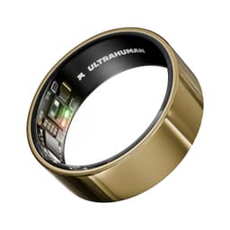 ULTRAHUMAN Ring AIR - Bionic Gold - Size 7 - Smart Ring | No Monthly Subscription | Size First with Sizing Kit | Sleep Tracking Wearable - Heart Rate - Fitness Tracker - Thumbnail 1