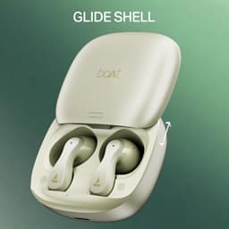 Boat Airdopes 313, 13mm Drivers, Glide Shell, 75H Battery, 4Mics ENx Tech, Stream Ad Free Music via App Support, Bluetooth Earbuds, TWS Ear Buds Wireless Earphones with mic (Gold Mist) - Thumbnail 3