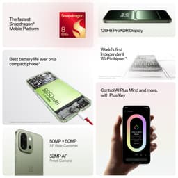 OnePlus 13s | Snapdragon® 8 Elite | Smarter with OnePlus AI | Lifetime Display Warranty | 12GB+256GB | Green Silk - Thumbnail 5