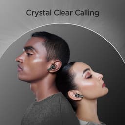Boat Nirvana Ion, 120HRS Battery, Crystal Bionic Sound w/Dual EQ Modes, 4Mics ENx, App Support, Low Latency, IPX4, v.5.2 Bluetooth Earbuds, TWS Ear Buds Wireless Earphones with mic (Charcoal Black) - Thumbnail 5