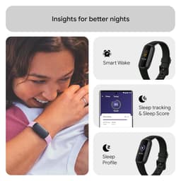 Fitbit Inspire 3 Health &amp; Fitness Tracker (Midnight Zen/Black) with 6-Month Premium Membership - Thumbnail 5