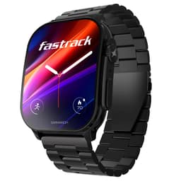 Fastrack Astor FR2 Pro 1.43" AMOLED Stainless Steel Smart Watch with SpO2, Heart Rate, BT Calling, Adaptive AOD, Functional Crown, AI Voice Assistant – Smartwatch for Stylish Professionals (Black) - Thumbnail 9