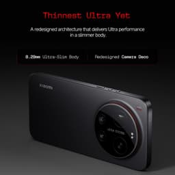 XIAOMI 17 Ultra (Black, 16GB+512GB) |World's First Leica 1-Inch LOFIC Sensor |Snapdragon 8 Elite Gen 5 |2K AMOLED Display | 90W HyperCharge HyperOS 3 | HyperAI Flagship Experience - Thumbnail 9