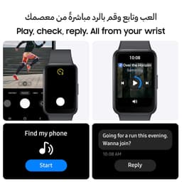 Samsung Galaxy Fit3 Light and Sleek Fitness Band, 13 Days Battery, 100+ Exercises and Sleep Tracking, Dark Gray (Black) - Thumbnail 6