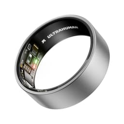 ULTRAHUMAN Ring AIR - Raw Titanium - Size 9 - Smart Ring | No Monthly Subscription | Size First with Sizing Kit | Sleep Tracking Wearable - Heart Rate - Fitness Tracker - Thumbnail 1