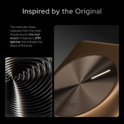 Noise Master Buds, Sound by Bose in-Ear Bluetooth Earbuds, Up to 49dB Adaptive ANC, LHDC 5.0, Immersive Spatial Audio, 44H Playtime with 6 mic ENC, Dual Pairing, IPX5 Ear Buds TWS (Espresso Bronze) - Thumbnail 10