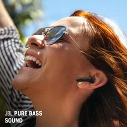JBL Wave Beam 2 Ear Buds Wireless BluetoothV5.3, Active Noise Cancellation Earbuds,Multi Connect, App for Customized Extra Bass Eq, Relax Mode,Speed Charge, 40H Playback, Fast Pair,4 Mics,IP54(Black) - Thumbnail 3