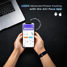 Alti FIT+ Smart Fitness Band | Screenless Minimal Design | 30+ Days Battery | HRV, SpO2, Sleep &amp; Stress Tracking | Multi Sports Modes | Lightweight Wearable for Men &amp; Women - Thumbnail 7