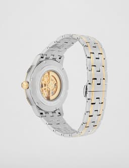 Titan Golden Heart Skeletal Automatic Analog with Silver Dial Dual-Tone Stainless Steel Strap Watch for Men - 90110BM01 - Thumbnail 3
