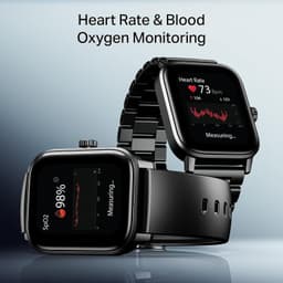 Boat Wave Call 3 Smartwatch 1.83” HD Display with Animated Watch Faces; BT Calling, Functional Crown, Multiple Sports Modes, IP68, HR, SpO2 Monitor, Smart Watches for Men &amp; Women (Bold Black) - Thumbnail 6