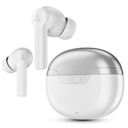 Boat Airdopes 300, Cinematic Spatial Audio, 50HRS Battery, 4Mic AI ENx, Fast Charge, App Support, Low Latency, IPX4, v5.3 Bluetooth TWS in Ear Earbuds Wireless Earphones with mic (Chrome White) - Thumbnail 1