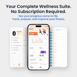 Pebble Newly Launched Qore Fitness Band with 45 Days Battery Life| 100+ Sports Modes| Advanced Health Tracking HR| SpO2| Stress| Sleep| OneKey Measurement| Smart Notifications - (Midnight Blue) - Thumbnail 7