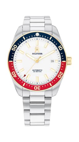 Tommy Hilfiger Men's Automatic Stainless Steel Watch - Thumbnail 1
