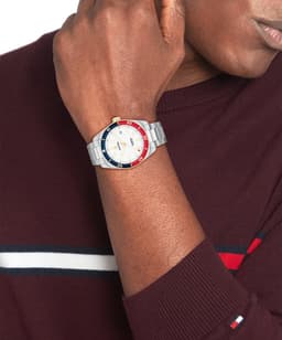 Tommy Hilfiger Men's Automatic Stainless Steel Watch - Thumbnail 2