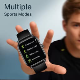 Boat Wave Call 3 Smartwatch 1.83” HD Display with Animated Watch Faces; BT Calling, Functional Crown, Multiple Sports Modes, IP68, HR, SpO2 Monitor, Smart Watches for Men &amp; Women (Bold Black) - Thumbnail 7