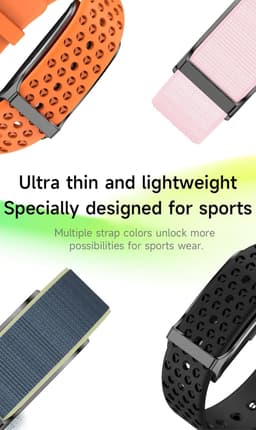 Smart Bracelet for Men Women, Wearable Health Activity Fitness Trackers Sports Monitoring Sleep Tracker with Free APP and 2 Bands (JF44) - Thumbnail 3