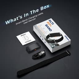 Alti FIT+ Smart Fitness Band | Screenless Minimal Design | 30+ Days Battery | HRV, SpO2, Sleep &amp; Stress Tracking | Multi Sports Modes | Lightweight Wearable for Men &amp; Women - Thumbnail 8