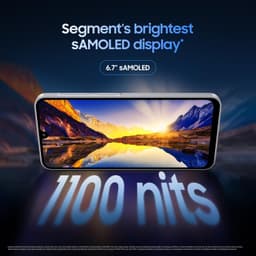 Samsung Galaxy M17 5G Mobile (Moonlight Silver, 6GB RAM, 128GB Storage) | 50MP OIS Triple Camera | Gorilla Glass Victus| IP54 | 6 Gen OS Upgrades | AI | Gemini Live | Lag-free Gaming | Without Charger - Thumbnail 7