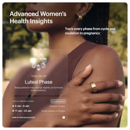 ULTRAHUMAN Ring AIR - Bionic Gold - Size 7 - Smart Ring | No Monthly Subscription | Size First with Sizing Kit | Sleep Tracking Wearable - Heart Rate - Fitness Tracker - Thumbnail 4