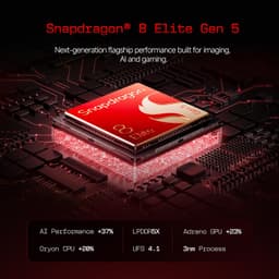 XIAOMI 17 Ultra (Black, 16GB+512GB) |World's First Leica 1-Inch LOFIC Sensor |Snapdragon 8 Elite Gen 5 |2K AMOLED Display | 90W HyperCharge HyperOS 3 | HyperAI Flagship Experience - Thumbnail 7