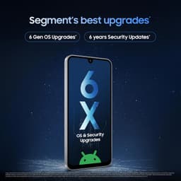 Samsung Galaxy M17 5G Mobile (Moonlight Silver, 6GB RAM, 128GB Storage) | 50MP OIS Triple Camera | Gorilla Glass Victus| IP54 | 6 Gen OS Upgrades | AI | Gemini Live | Lag-free Gaming | Without Charger - Thumbnail 8