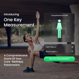 Pebble Newly Launched Qore Fitness Band with 45 Days Battery Life | 100+ Sports Modes | Advanced Health Tracking | HR &amp; SpO2| Stress| Sleep | OneKey Measurement | Smart Notifications - Black - Thumbnail 4