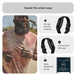 Fitbit Inspire 3 Health &amp; Fitness Tracker (Midnight Zen/Black) with 6-Month Premium Membership - Thumbnail 3