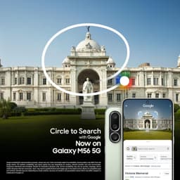 Samsung Galaxy M56 5G Mobile (Light Green,8GB RAM,128GB Storage)| Segment Slimmest | Gorilla Glass Victus+| 10 Bit HDR Video| 50MP Camera| AI | Vapour Cooling Chamber| Lag-free Gaming| Without Charger - Thumbnail 5